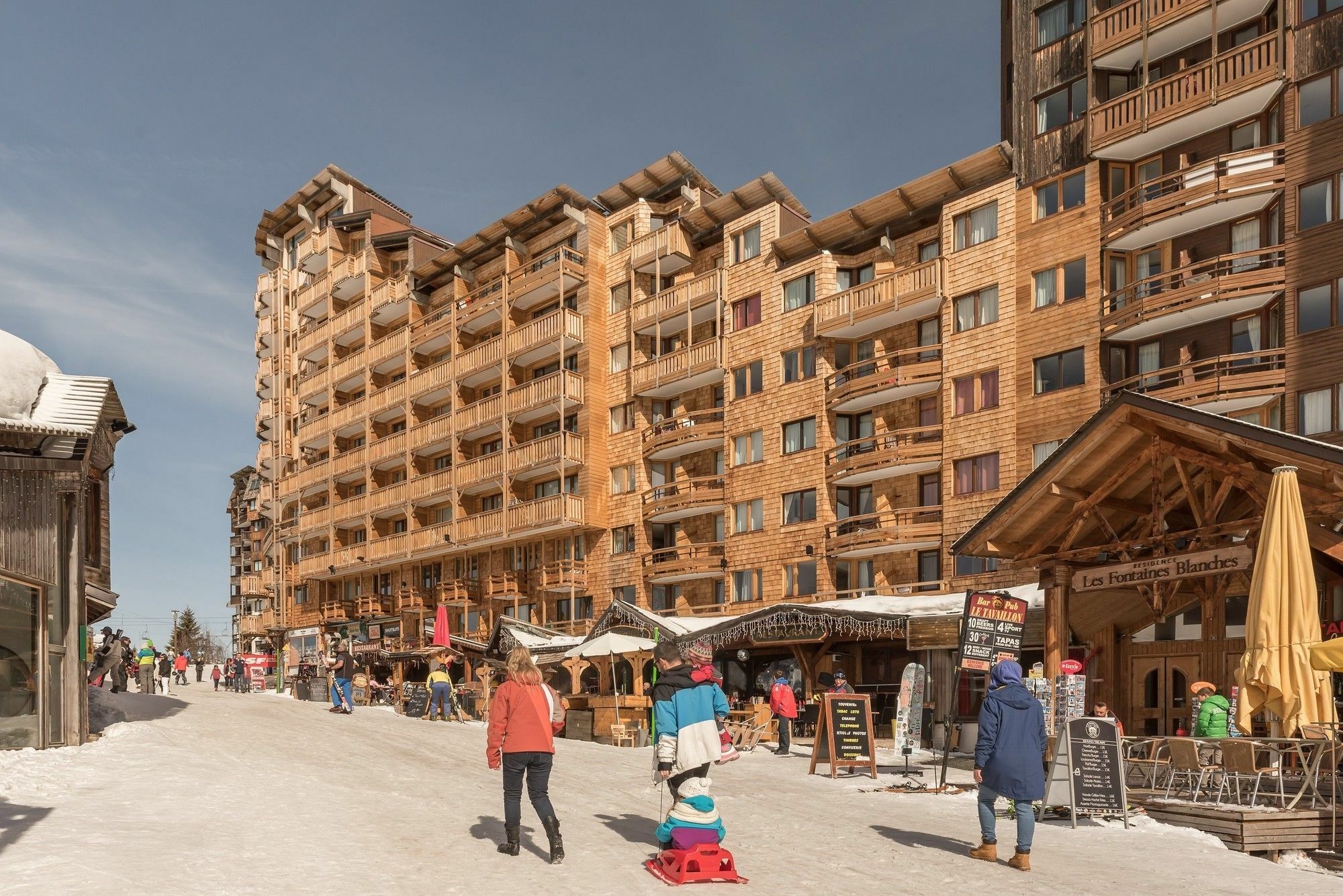Residence Les Fontaines Blanches - Maeva Home Avoriaz Exterior foto