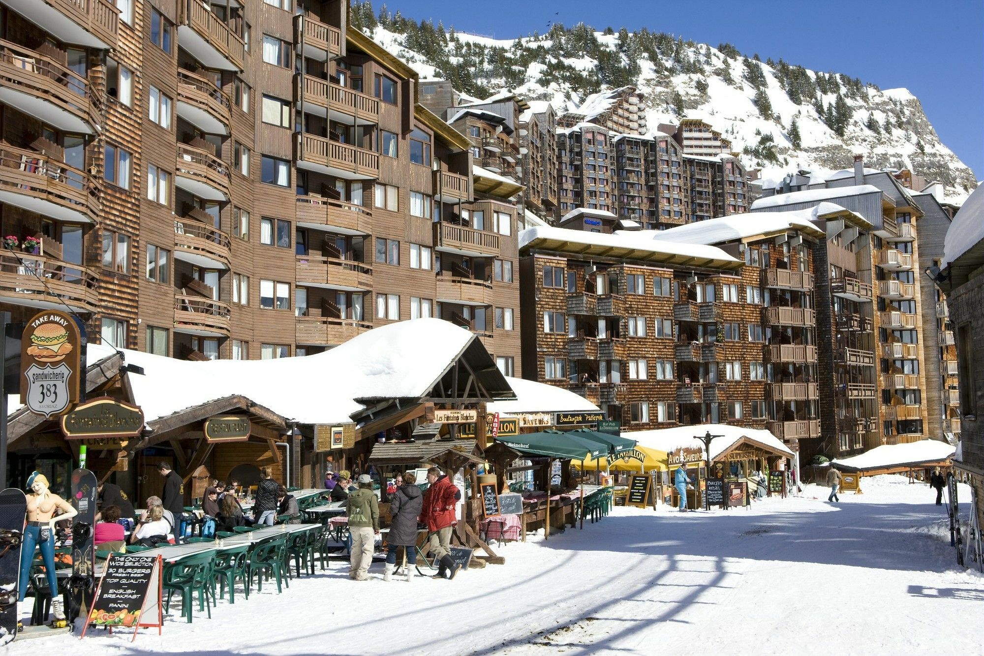 Residence Les Fontaines Blanches - Maeva Home Avoriaz Exterior foto